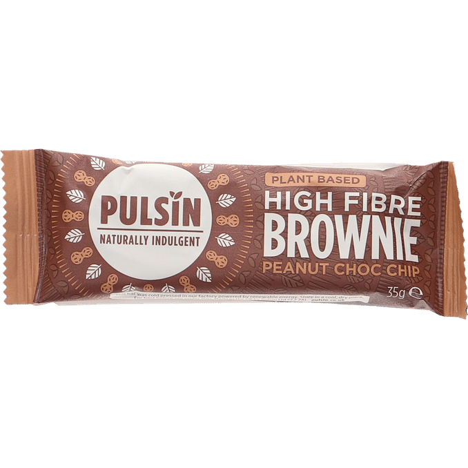 Pulsin Proteinbar Brownie Jordnöt & Choklad