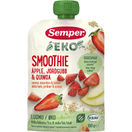 Semper Smoothie Æble, Jordbær & Quinoa 6 mdr