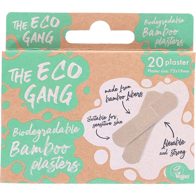 Läs mer om The Eco Gang Plåster Bambu Eko