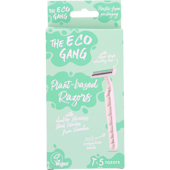 Läs mer om The Eco Gang Rakhyvlar Eko 5-pack