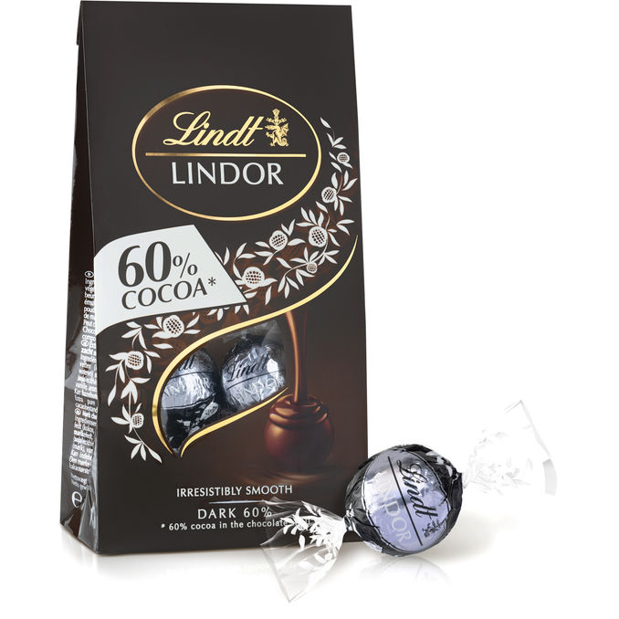 Lindt Lindor chokoladekugler af mørk chokolade