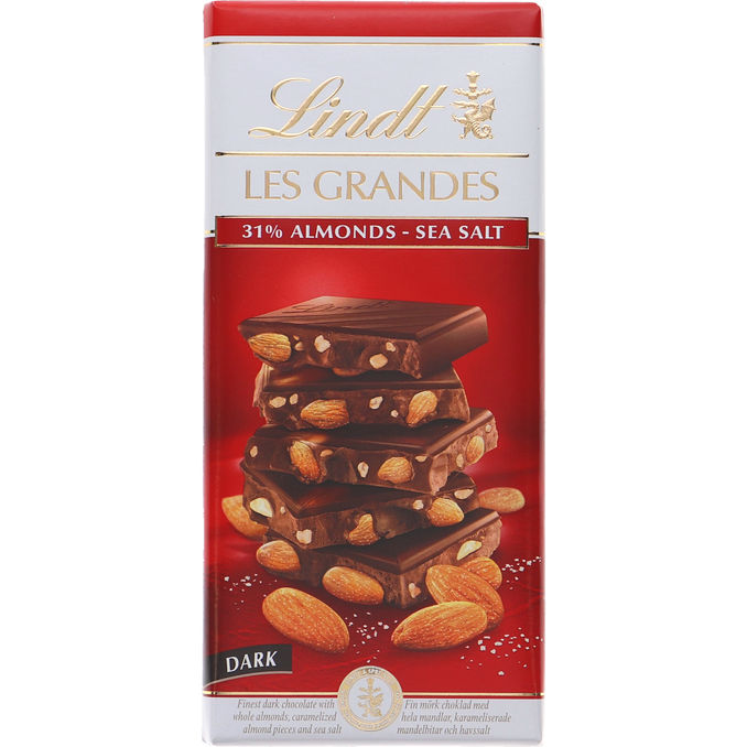 Lindt Choklad Mandel Havssalt 