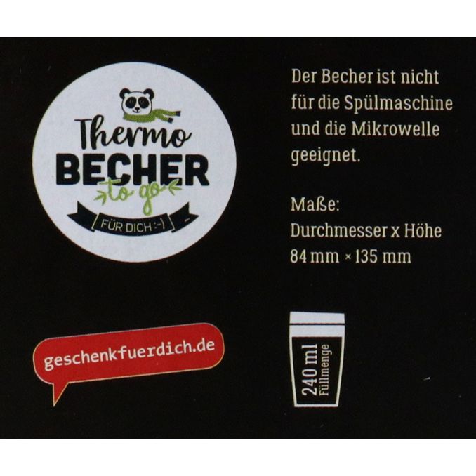 Zutaten & Nährwerte: Thermobecher "Queen"
