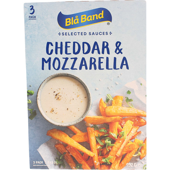 Blå Band Cheddar Mozzarella Sauce