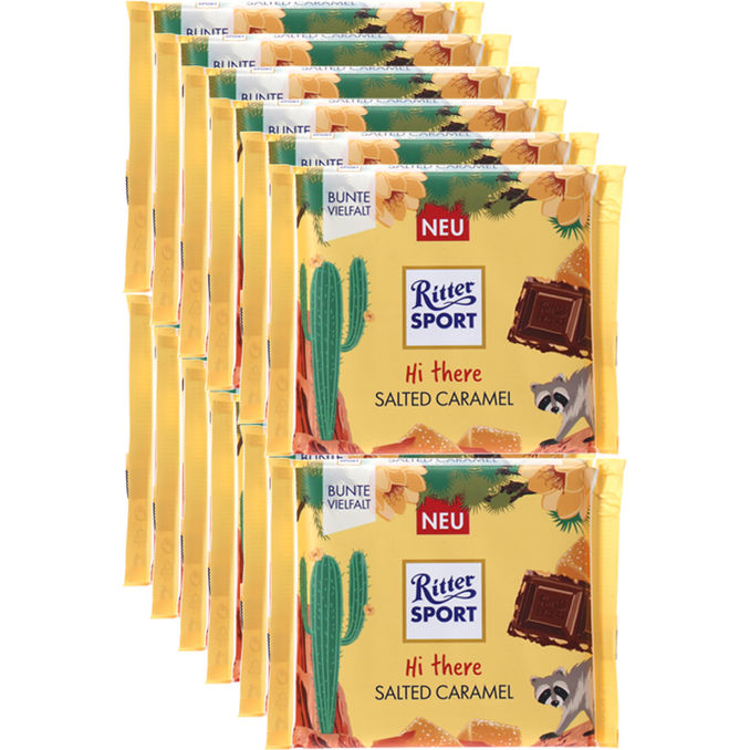 Ritter Sport Salted Caramel, 12er Pack