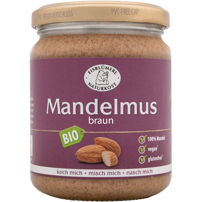 Eisblümerl BIO Braunes Mandelmus