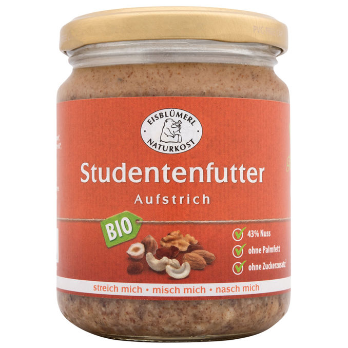 Eisblümerl BIO Studentenfutter Aufstrich