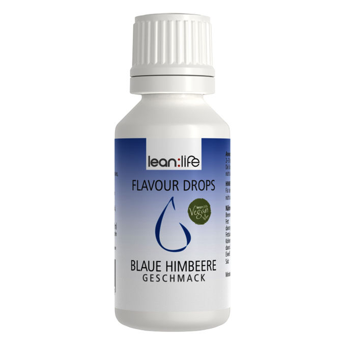 lean:life Flavour Drops Blaue Himbeere