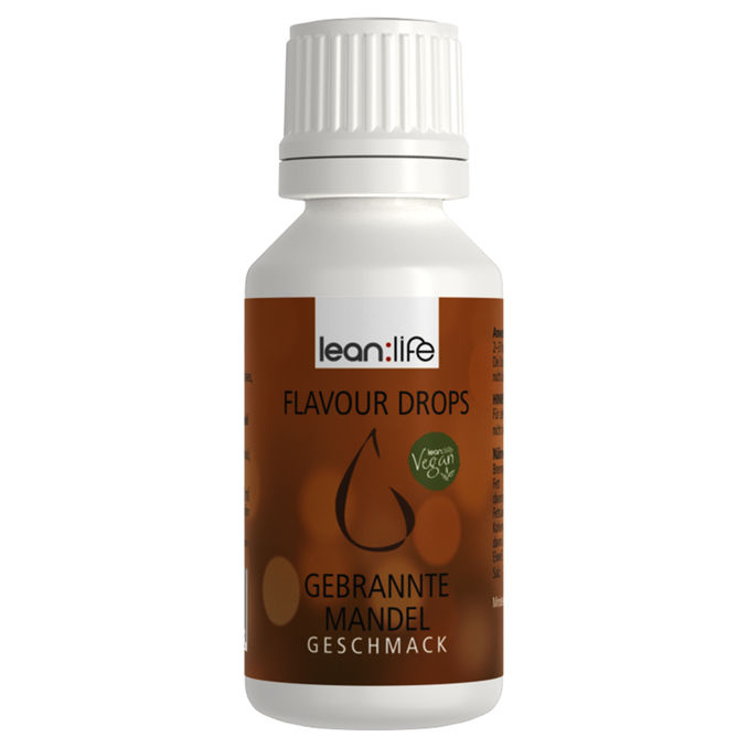lean:life Flavour Drops gebrannte Mandel 