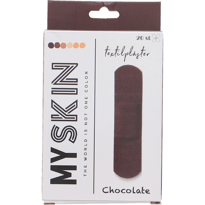 Läs mer om MYSKIN Textilplåster Chocolate