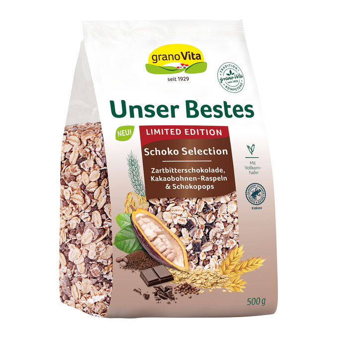 GranoVITA Müsli mit Schokolade