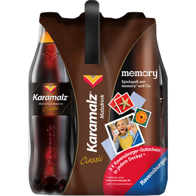 Karamalz Malzgetränk Classic alkoholfrei, 6er Pack (EINWEG) zzgl. Pfand