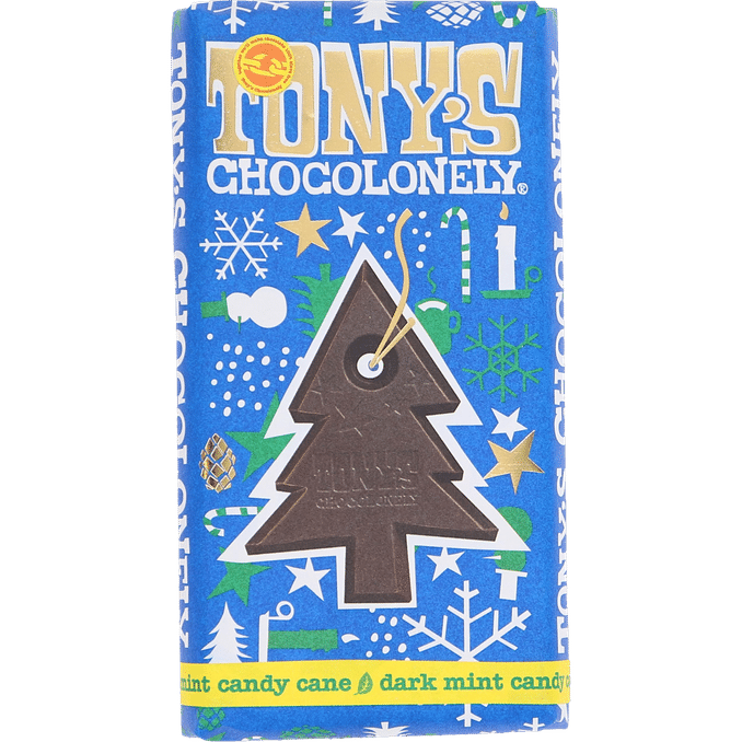 Läs mer om Tony´s Chocolonely 2 x Mörk Choklad Polkagris