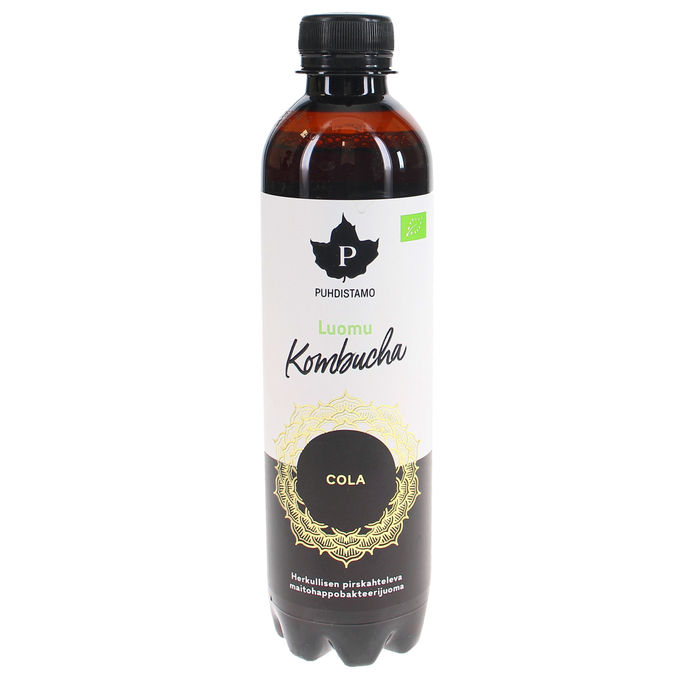 Puhdistamo Kombucha Cola Luomu