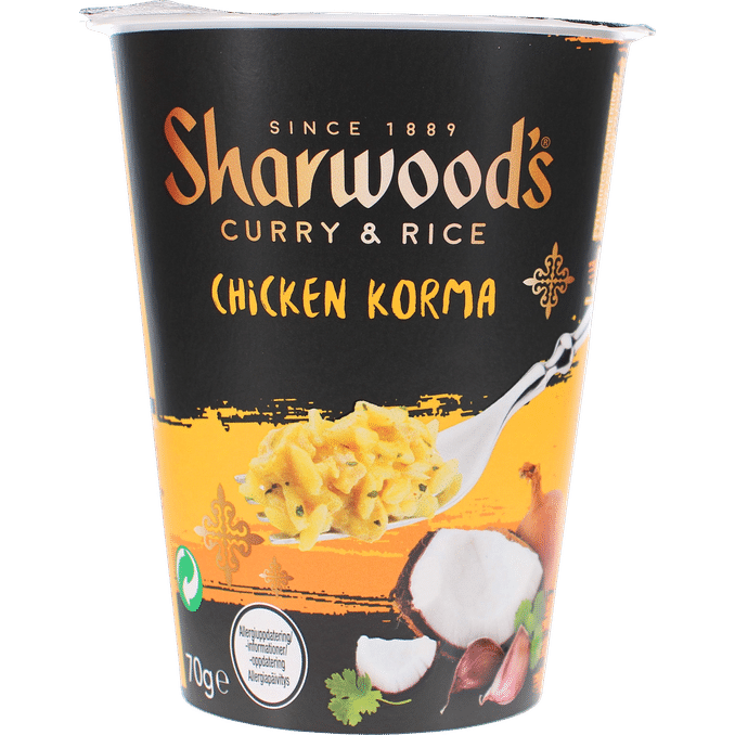 Sharwood's Instant Måltid Chicken Korma