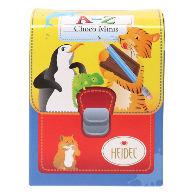 Confiserie Heidel Mini-Schokoladentafeln ABC