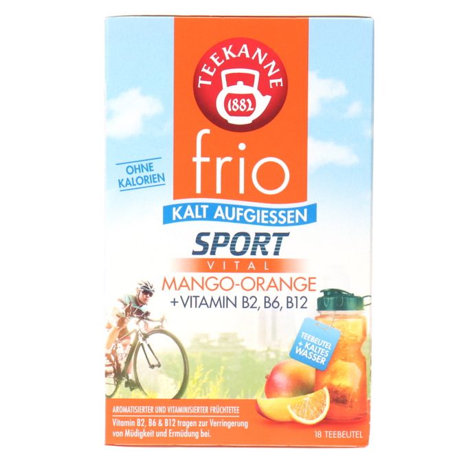 Teekanne Kalter Tee Drink Mango & Orange