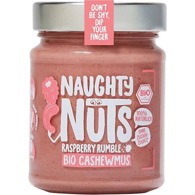 Naughty Nuts BIO Cashewmus mit Himbeere
