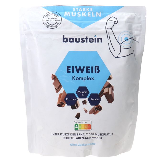 baustein Proteinpulver Schokolade