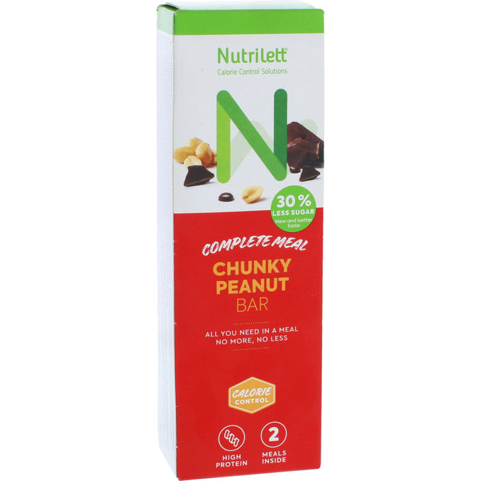 Läs mer om Nutrilett 2 x Chunky Peanut Bar 2-pack