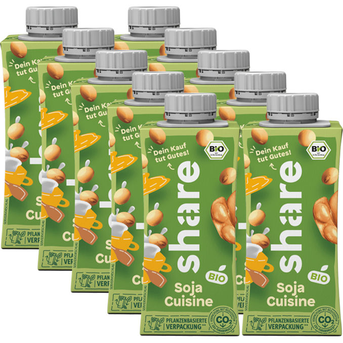 Share BIO Soja Cuisine, 10er Pack