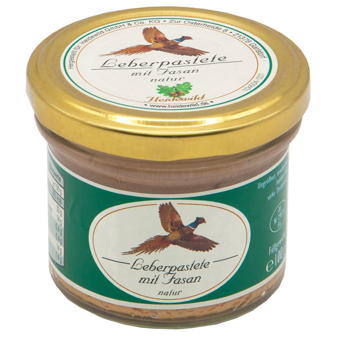 Heidewild Leberpastete mit Fasan