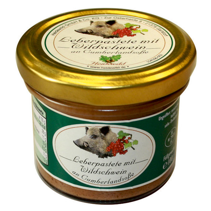 Heidewild Leberpastete mit Wildschwein