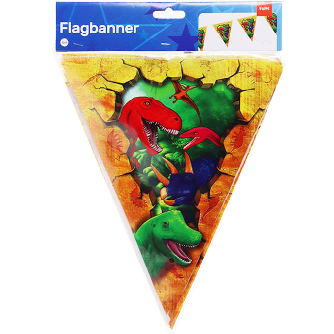Dinosarie Foliegirland 2-pack