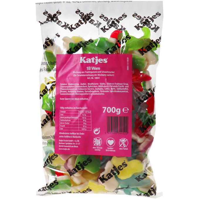 Katjes Joghurt Gums, B-Ware