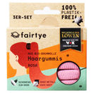 fairtye Plastikfreie Haargummis, 3er Pack