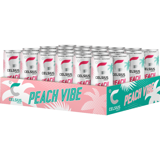 Celsius Peach Vibe 24-pack 