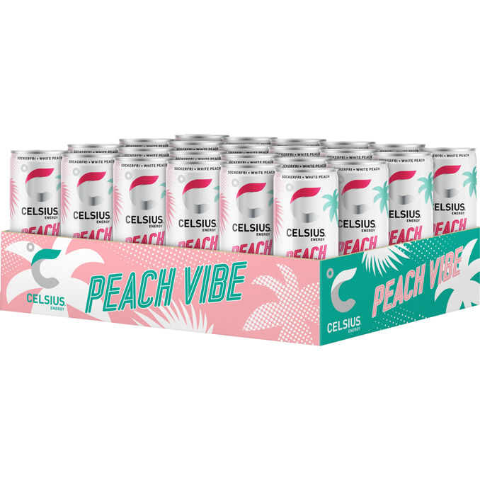 Celsius Peach Vibe 24-pack