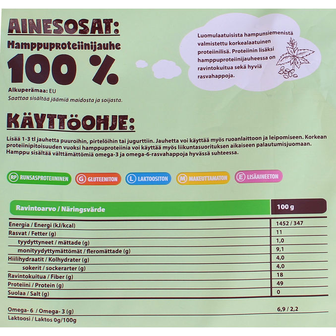 Rawsom Hampaprotein