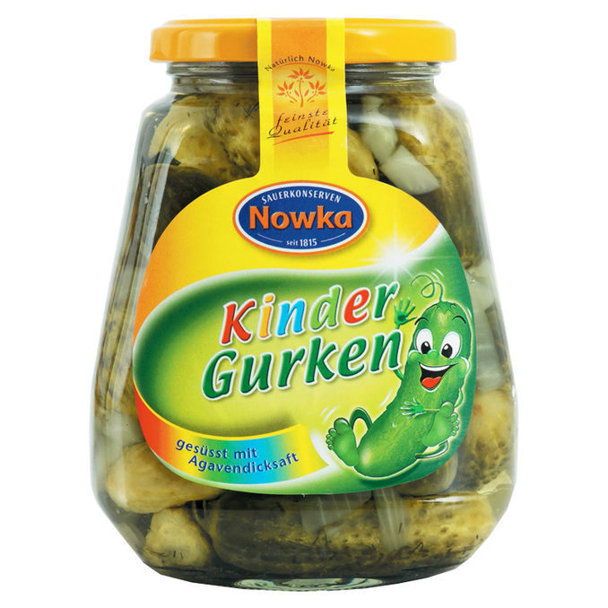Nowka Gewürzgurken für Kinder