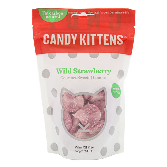 Candy Kittens Wild Strawberry 145g, 145g from Candy Kittens Motatos