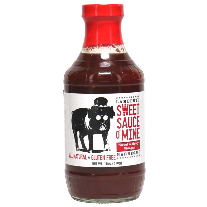 BBQ Sauce Sweet & Spicy Vinegar, 450ml von Lambert´s Motatos