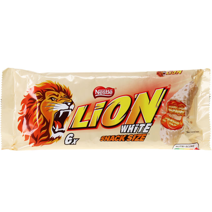 Lion White, 6er Pack (Snack Size)
