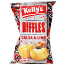 Kelly's Riffelchips Salsa & Lime