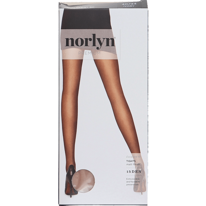Norlyn 2 x Strumpbyxa Run Resist 3D 15 Den Ivory Stl 40-44