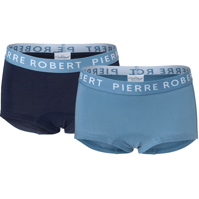 Pierre Robert Trosor Hipster Barn Blå Stl 146/152 5x 2-pack