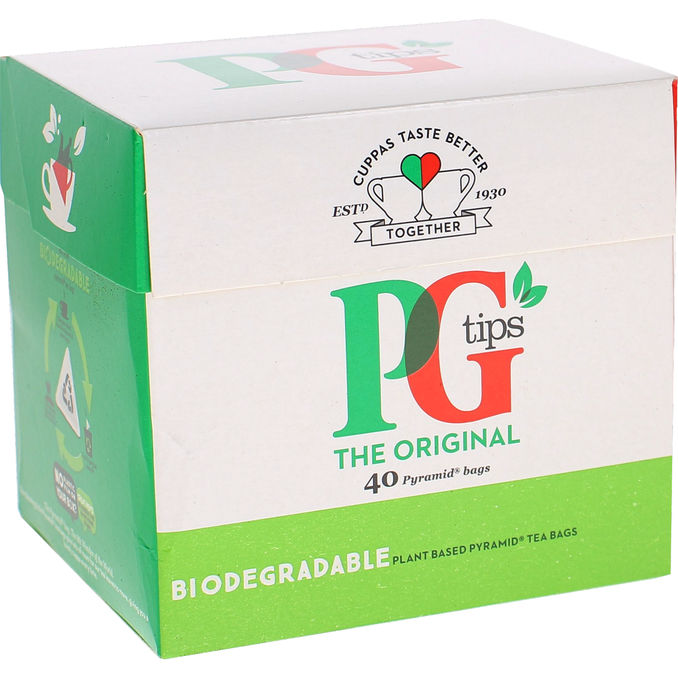 PG Tips Svart Te Box 