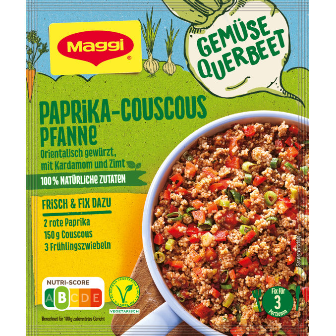 Maggi Fix für Paprika-Couscous Pfanne