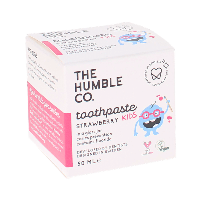 The Humble Co. Naturlig Tandpasta m. Jordbær til børn