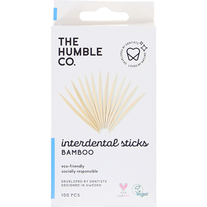 The Humble Co. Bambu Tandpetare 100st
