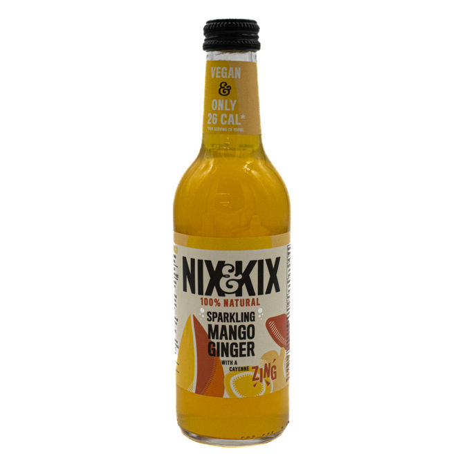 Nix & Kix Mango Ginger 330ml, 330ml from Nix & Kix | Motatos