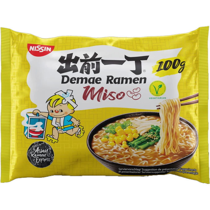 Nissin Instant Nudeln Ramen Miso