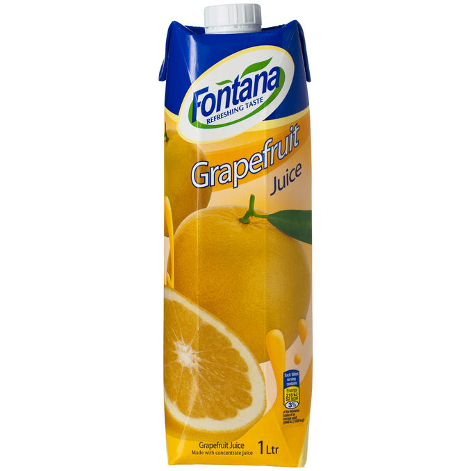 Fontana 2 x Grapefrukt Juice