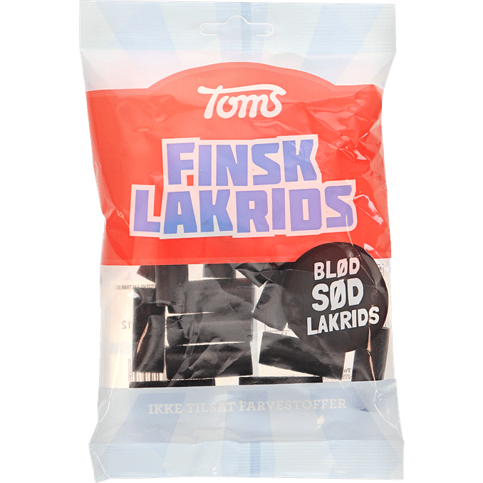 Toms Finsk Lakrids 130g