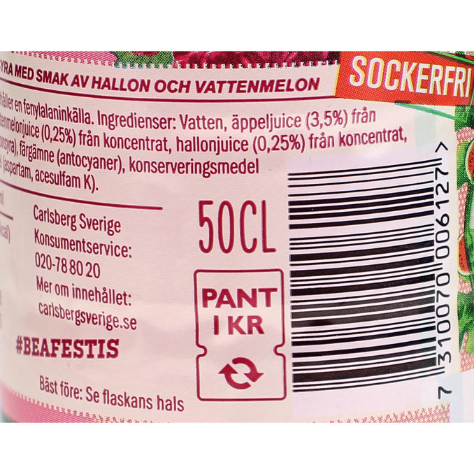 Festis Raspberry Watermelon Sockerfri