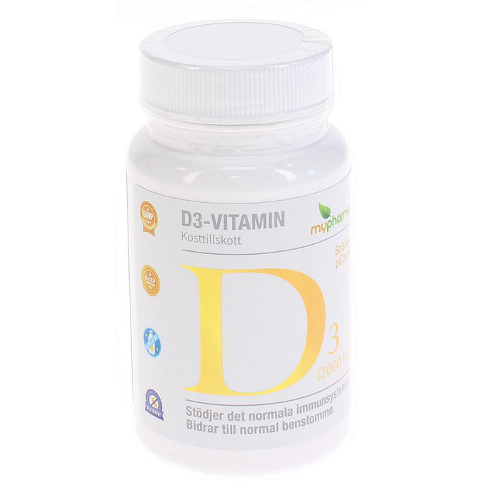 MyPharma Vitamin D3 Tabletter